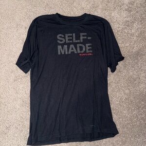 Black Self-Made Men's T-Shirt